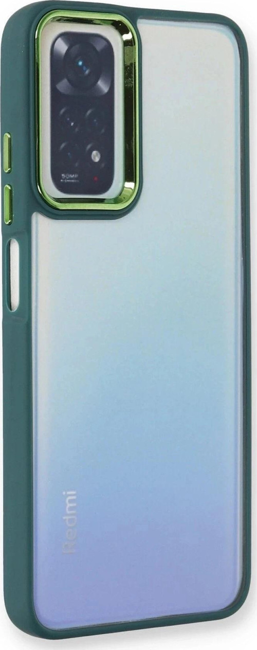 Xiaomi Redmi Note 11 Pro Kılıf Dora Kapak - Haki Yeşil-(5796)