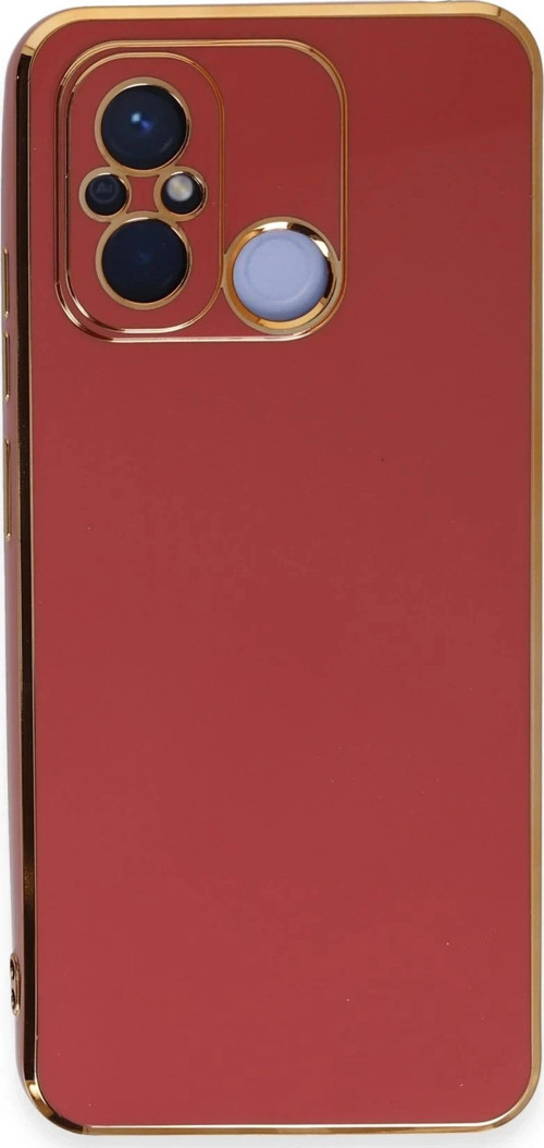 Xiaomi Redmi 12C Kılıf Volet Silikon - Kırmızı-(5796)