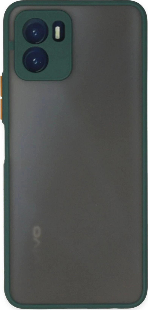Vivo Y15S Kılıf Montreal Silikon Kapak - Yeşil-(5796)