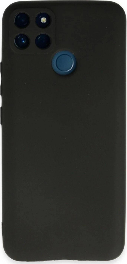 Realme C21Y Kılıf First Silikon - Siyah-(5796)