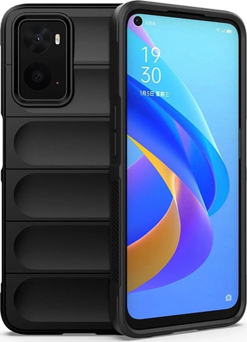 Realme 9i 4G Kılıf Optimum Silikon - Siyah-(5796)