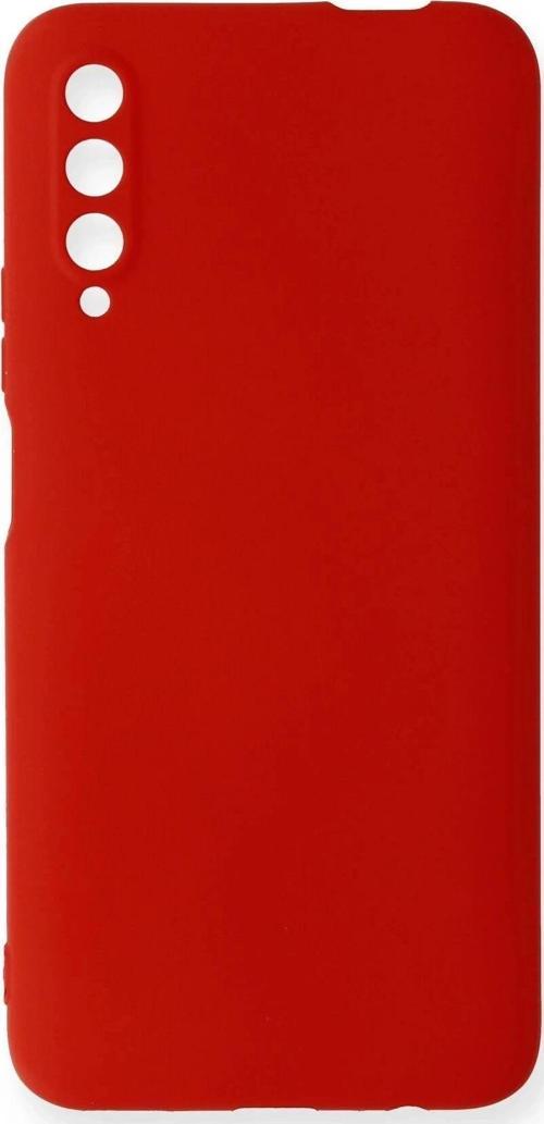 Huawei P Smart Pro / Y9S Kılıf First Silikon - Kırmızı-(5796)