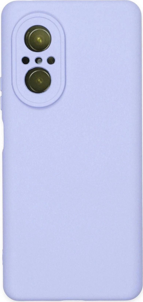 Huawei Nova 9 SE Kılıf Nano içi Kadife Silikon - Lila-(5796)