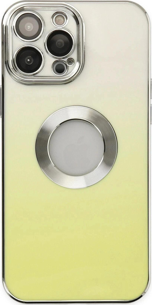 iPhone 13 Pro Max Kılıf Best Silikon - Sarı-(5796)