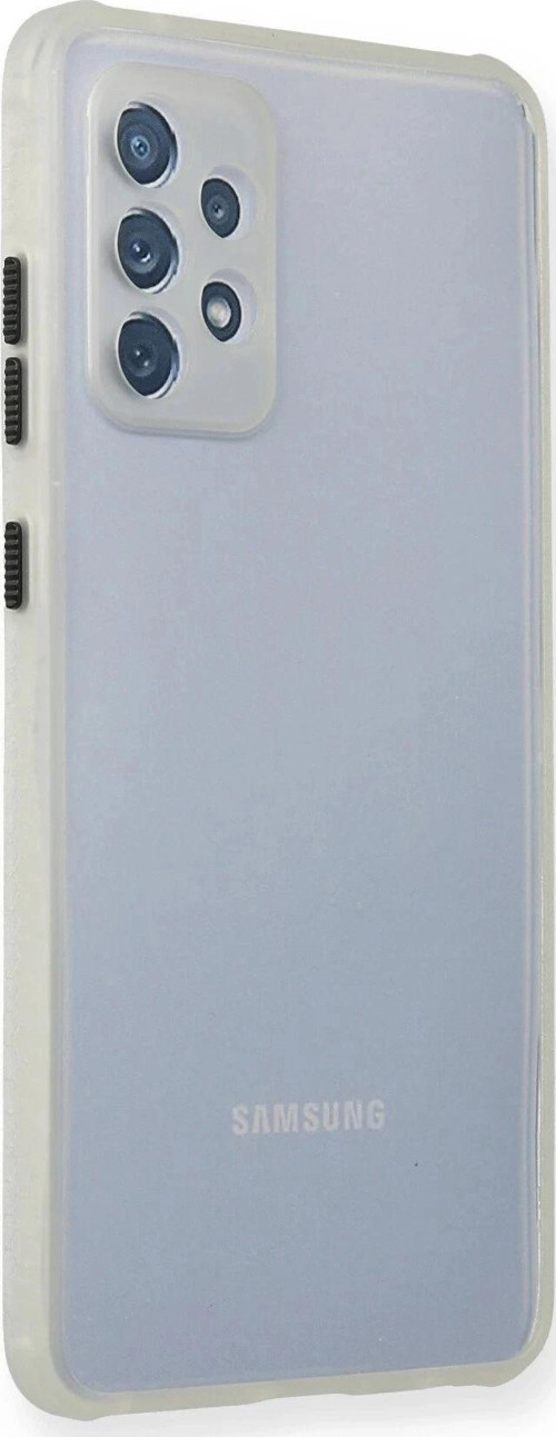Samsung Galaxy A72 Kılıf Miami Şeffaf Silikon - Şeffaf-(5796)