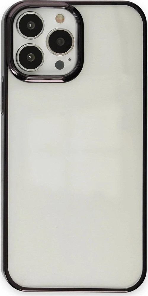 iPhone 14 Pro Max Kılıf Element Silikon - Siyah-(5796)