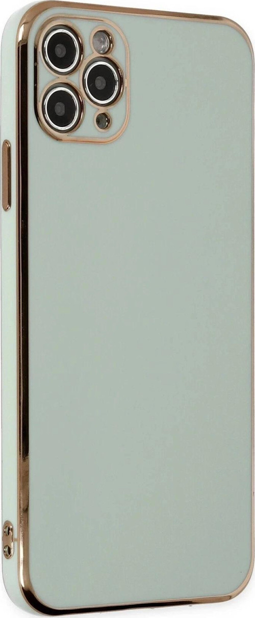iPhone 11 Pro Max Kılıf Volet Silikon - Açık Yeşil-(5796)