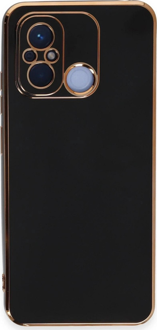 Xiaomi Redmi 12C Kılıf Volet Silikon - Siyah-(5796)