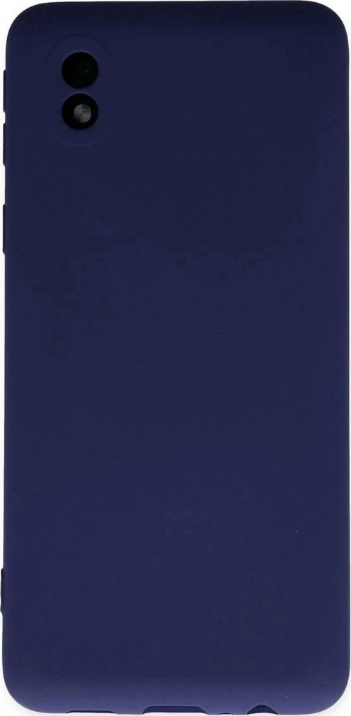 Samsung Galaxy A01 Core Kılıf Nano içi Kadife Silikon - Lacivert-(5796)