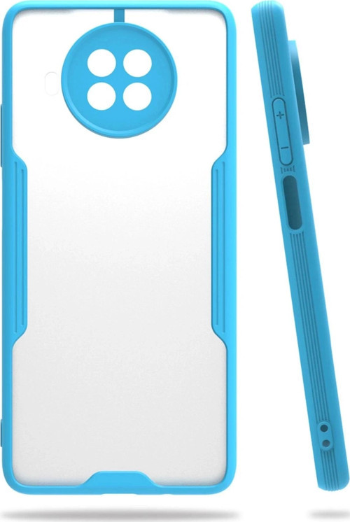 Xiaomi Mi 10T Lite Kılıf Platin Silikon - Mavi-(5796)