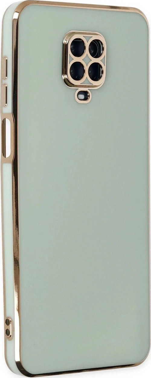 Xiaomi Redmi Note 9 Pro Kılıf Volet Silikon - Açık Yeşil-(5796)
