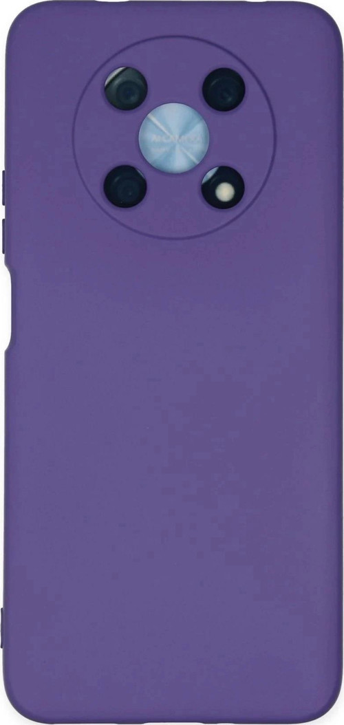 Huawei Nova Y90 Kılıf Nano içi Kadife Silikon - Mor-(5796)