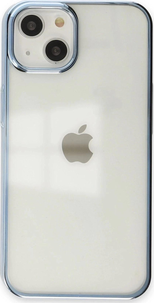 iPhone 14 Plus Kılıf Element Silikon - Sky Blue-(5796)