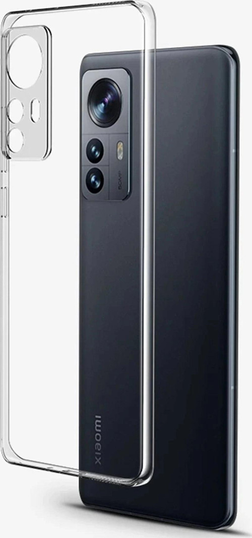 Xiaomi Mi 12 Lite Kılıf Lüx Şeffaf Silikon-(5796)