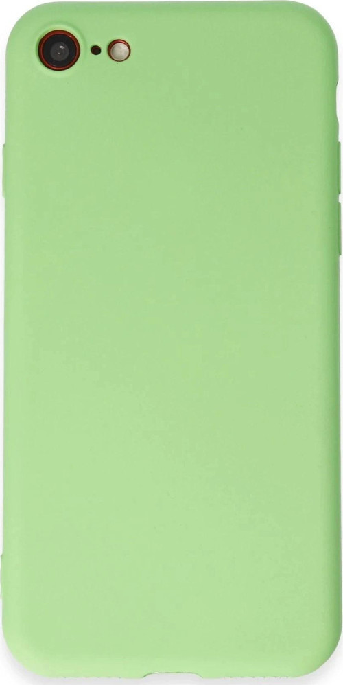 iPhone 7 Kılıf First Silikon - Açık Yeşil-(5796)