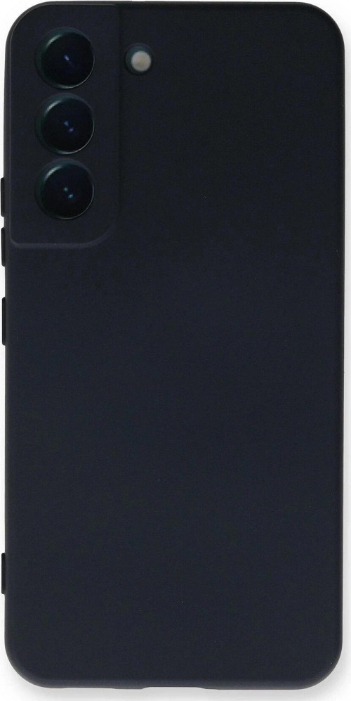 Samsung Galaxy S23 Plus Kılıf Nano içi Kadife Silikon - Lacivert-(5796)