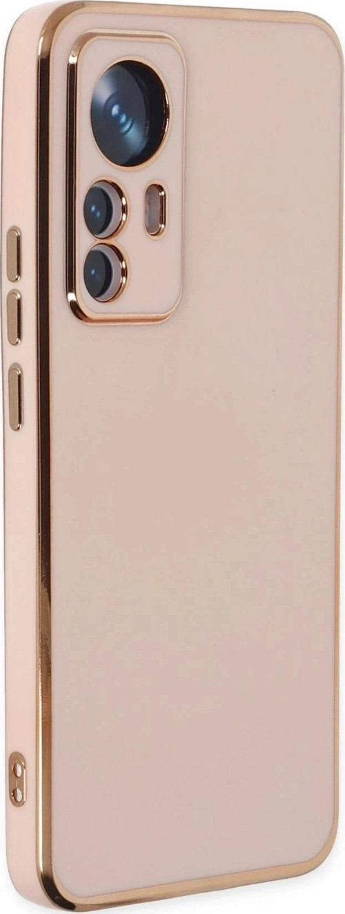 Xiaomi Mi 12T Pro Kılıf Volet Silikon - Pembe-(5796)