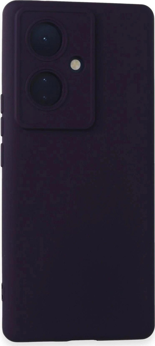 Vivo V29 Lite Kılıf Nano içi Kadife Silikon - Mor-(5796)