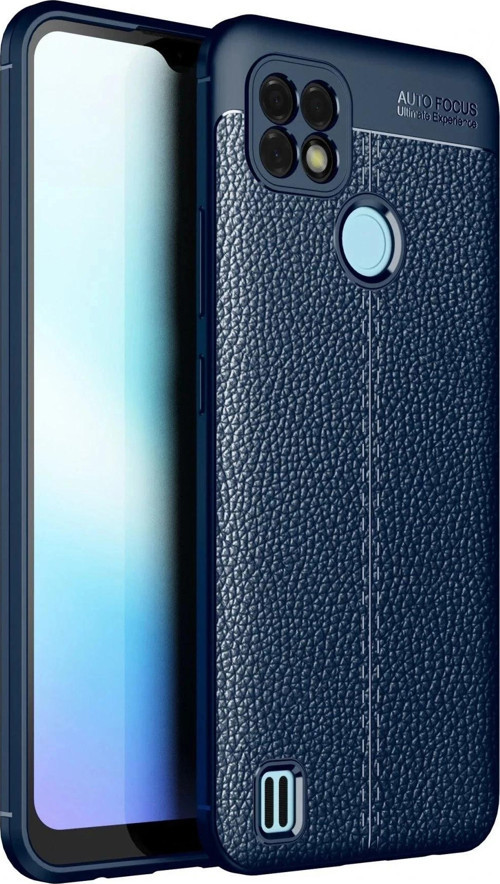 Realme C25 Kılıf Auto Focus Kapak - Lacivert-(5796)