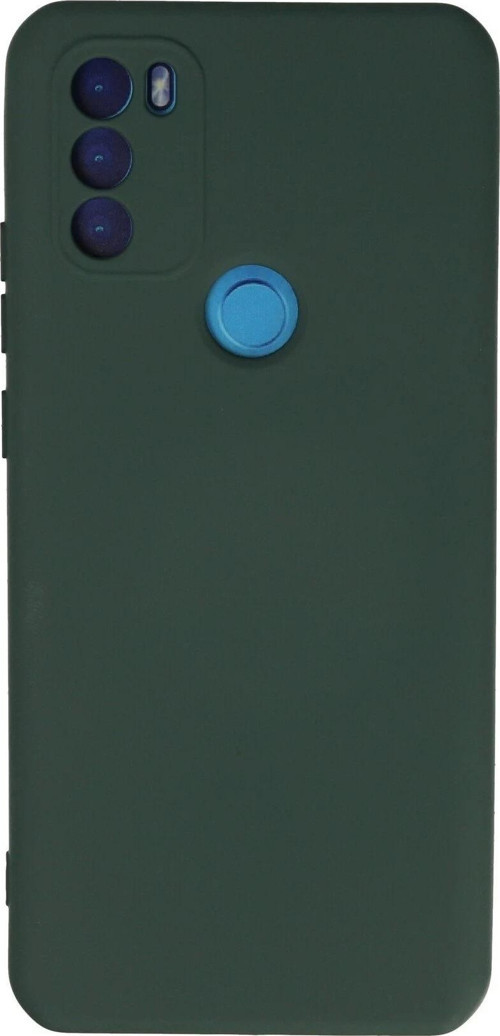 General Mobile GM 21 Plus Kılıf Nano içi Kadife Silikon - Koyu Yeşil-(5796)