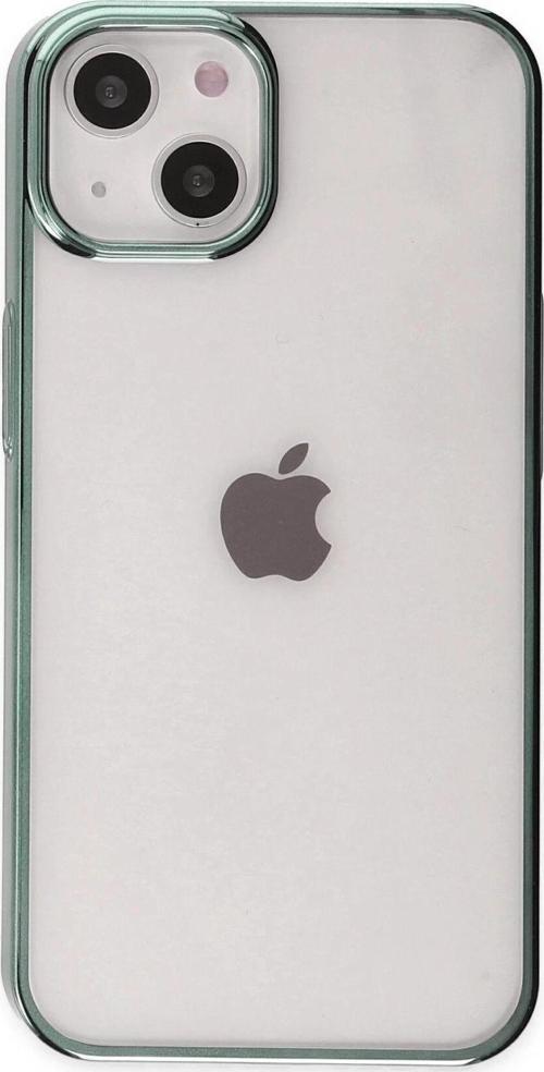 iPhone 14 Plus Kılıf Element Silikon - Yeşil-(5796)