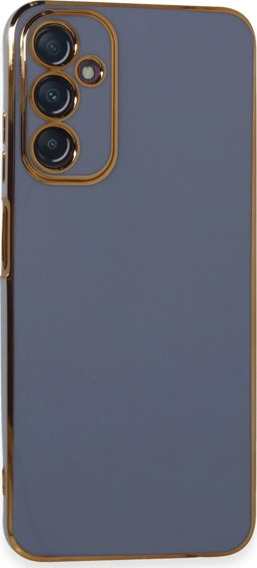 Samsung Galaxy A05S Kılıf Volet Silikon - Mavi-(5796)