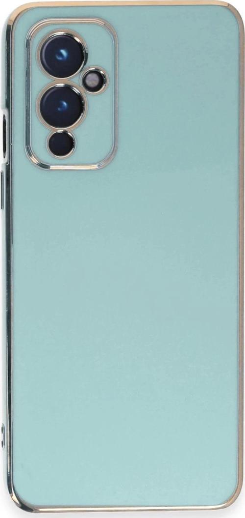 One Plus 9 Kılıf Volet Silikon - Açık Yeşil-(5796)