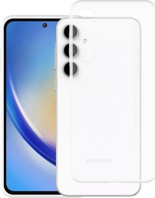 Samsung Galaxy A35 5G Kılıf Lüx Şeffaf Silikon-(5796)