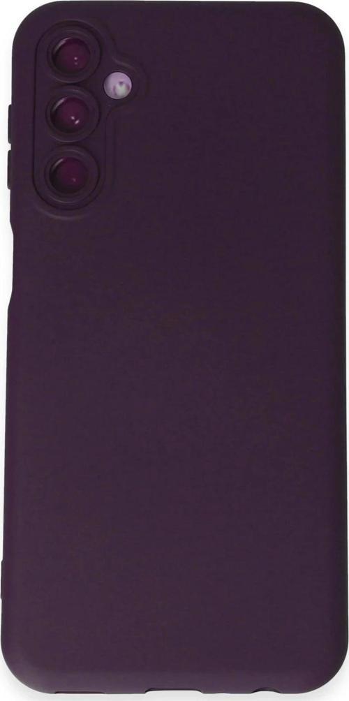 Samsung Galaxy M14 5G Kılıf Nano içi Kadife Silikon - Mor-(5796)