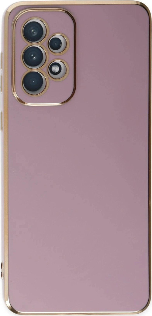 Samsung Galaxy A73 5G Kılıf Volet Silikon - Mor-(5796)