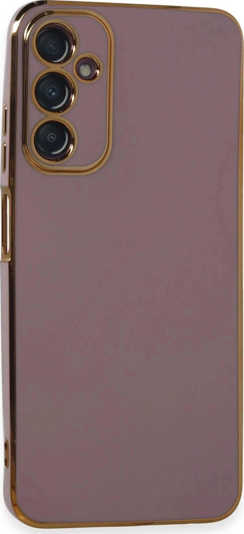 Samsung Galaxy A05S Kılıf Volet Silikon - Mor-(5796)