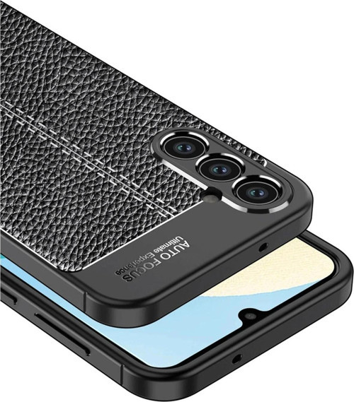 Samsung A36 Kılıf Auto Focus Kapak - Siyah-(5796)