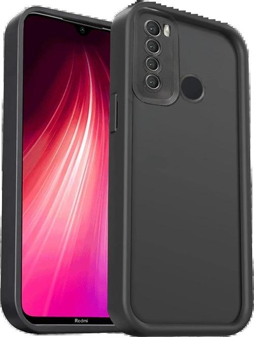Xiaomi Redmi Note 8 Kılıf Viera Silikon - Siyah-(5796)