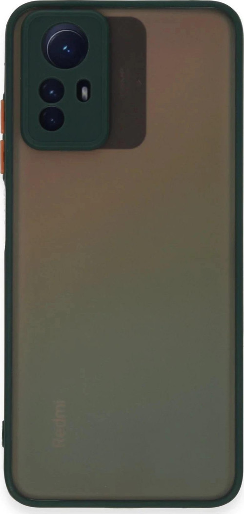 Xiaomi Redmi Note 12S Kılıf Montreal Silikon Kapak - Yeşil-(5796)