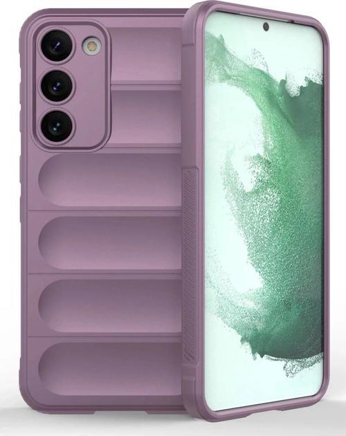 Samsung Galaxy S23 Plus Kılıf Optimum Silikon - Mor-(5796)