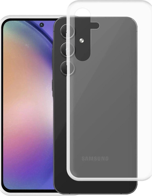 Samsung Galaxy A55 5G Kılıf Lüx Şeffaf Silikon-(5796)