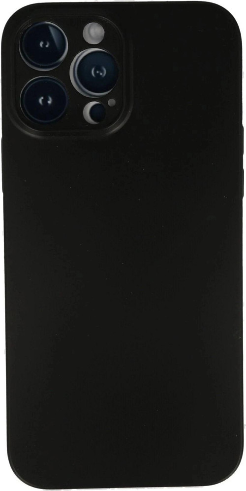 iPhone 13 Pro Max Kılıf PP Ultra İnce Kapak - Siyah-(5796)