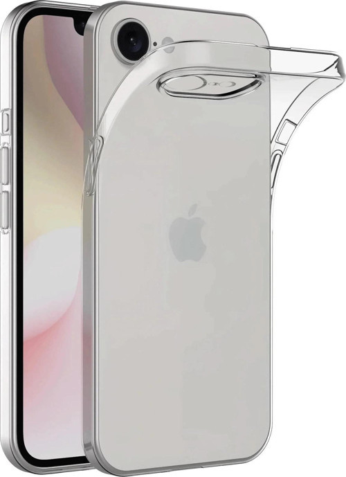 iPhone 16E Kılıf Lüx Şeffaf Silikon-(5796)
