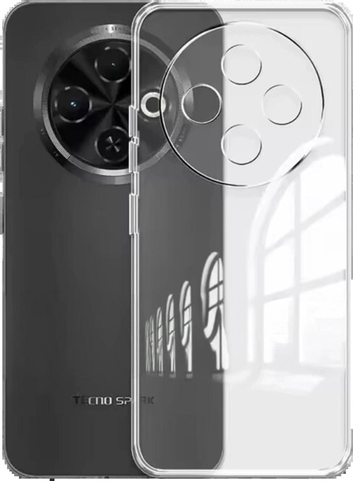 Tecno Spark 30C Kılıf Lüx Şeffaf Silikon-(5796)