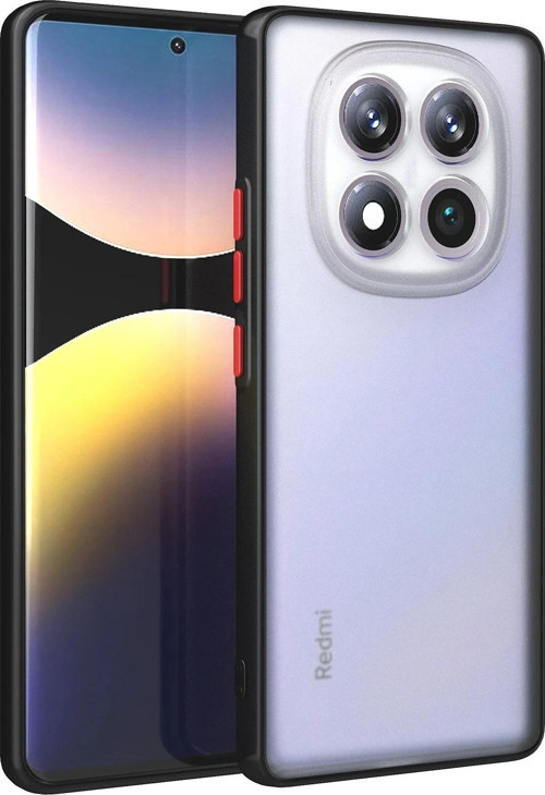 Xiaomi Redmi Note 14 Pro Plus Kılıf Montreal Silikon Kapak - Siyah-(5796)