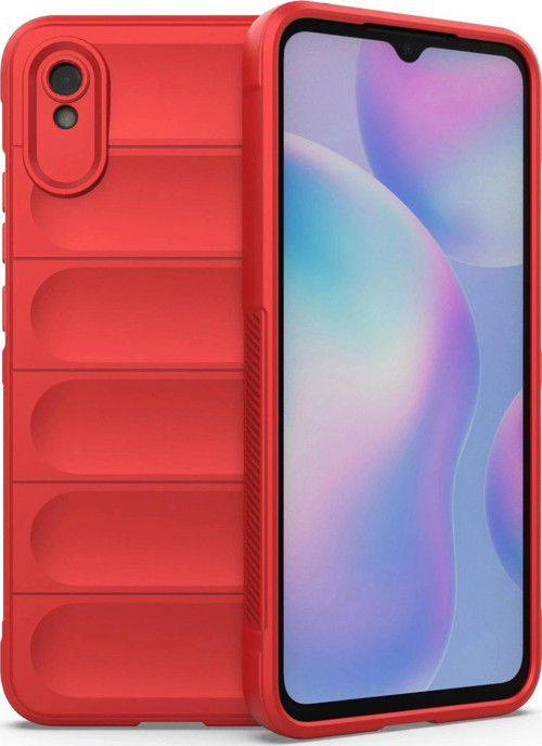 Xiaomi Redmi 9A Kılıf Optimum Silikon - Kırmızı-(5796)