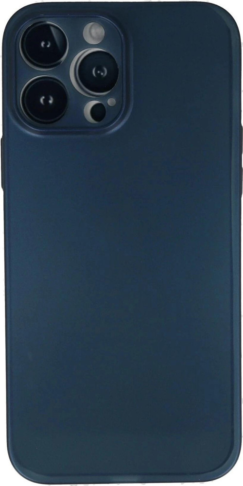 iPhone 13 Pro Max Kılıf PP Ultra İnce Kapak - Mavi-(5796)