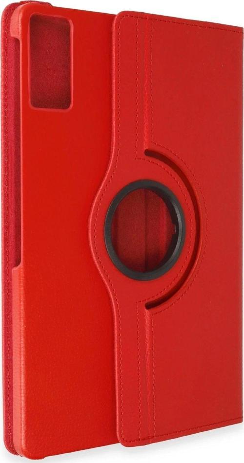 Xiaomi Redmi Pad Kılıf 360 Tablet Deri Kılıf - Kırmızı-(5796)