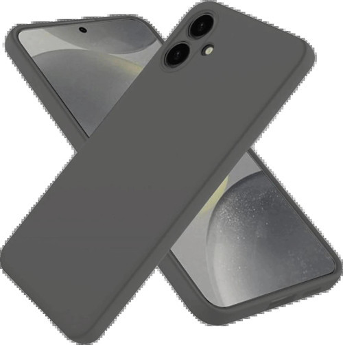 Samsung Galaxy A06 Kılıf First Silikon - Gri-(5796)