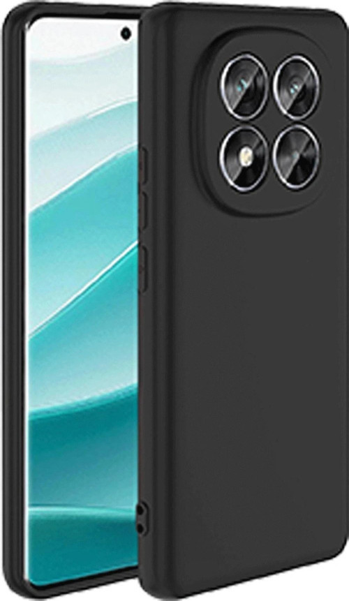 Xiaomi Redmi Note 14 Pro 5G Kılıf First Silikon - Siyah-(5796)