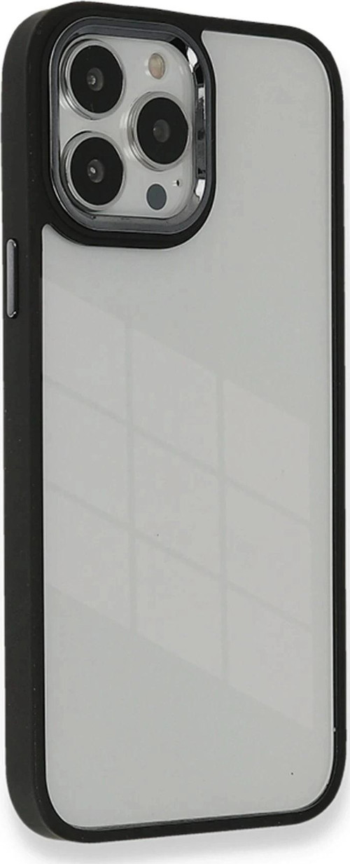 iPhone 13 Pro Kılıf Dora Kapak - Siyah-(5796)