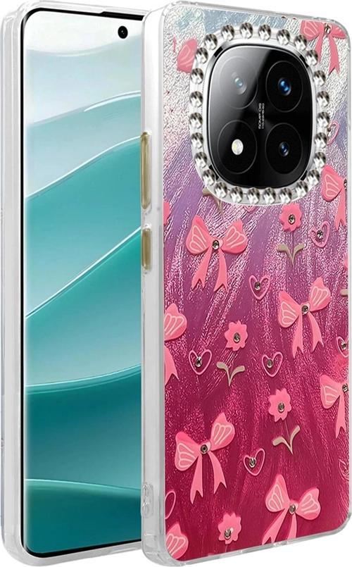 Xiaomi Redmi Note 14 Pro 5G Kılıf Blade Aynalı Desenli Kapak - Desen 3-(5796)