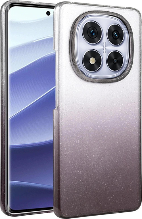 Xiaomi Redmi Note 14 Pro 4G Glossy Kapak - Siyah-(5796)
