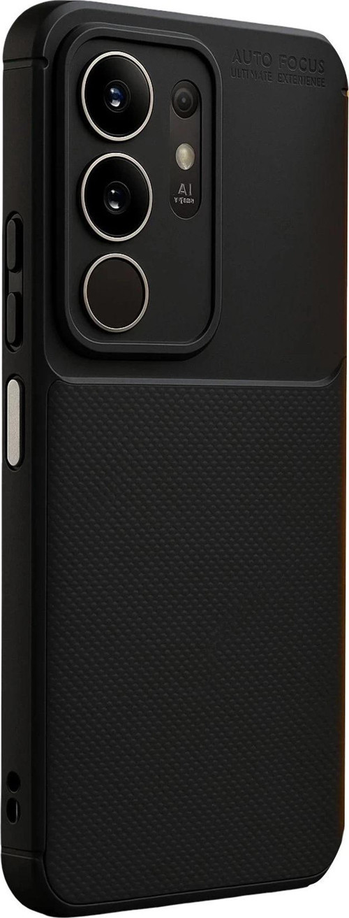 Vivo Y29 4G Auto Focus Karbon Kapak - Siyah-(5796)