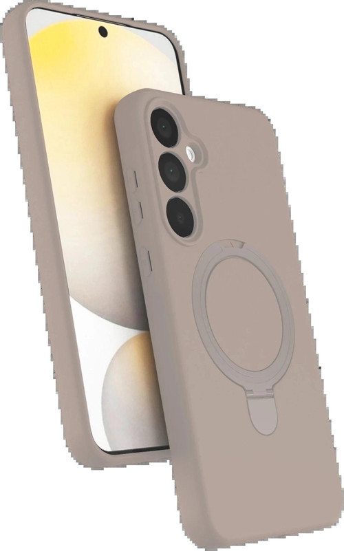 Samsung Galaxy A35 5G Regal Magsafe Standlı Kapak - Çöl Titanyum-(5796)